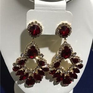Crystal Drop Statement Earrings
Tasha